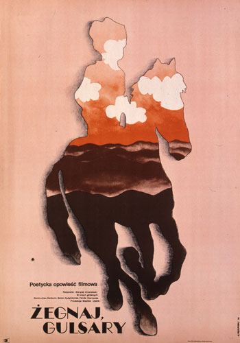 Żegnaj Gulsary, plakat filmowy, 1970