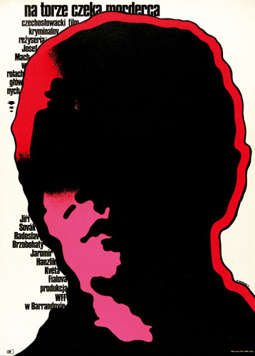 Na torze czeka morderca , plakat filmowy, 1971