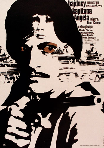 Hajducy Kapitana Angela, plakat filmowy, 1971