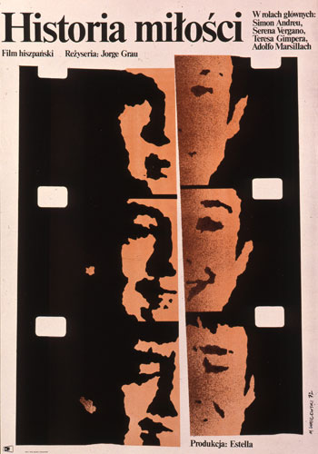 Historia miłości, plakat filmowy, 1972