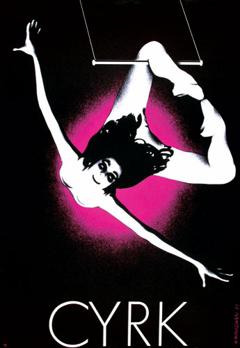 Cyrk, plakat, 1971