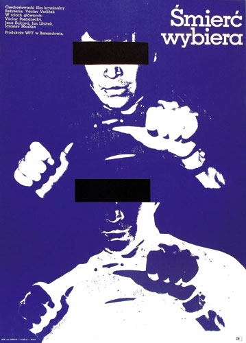 Śmierć wybiera, plakat filmowy, 1973