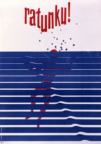 Ratunku!, plakat społeczny, 1975