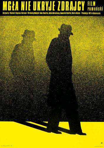 Mgła nie ukryje zdrajcy, plakat filmowy, 1974