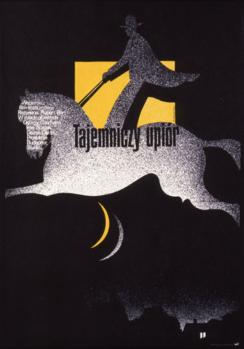 Tajemniczy upiór, plakat filmowy, 1977