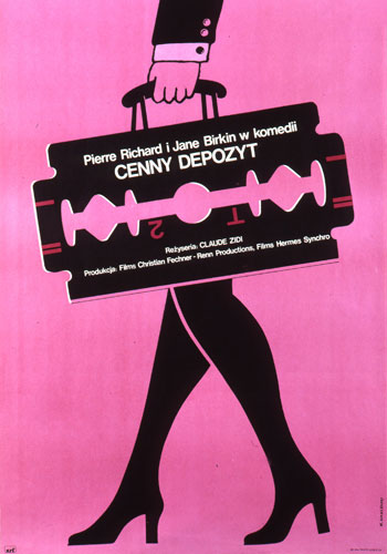 Cenny depozyt, plakat filmowy, 1977