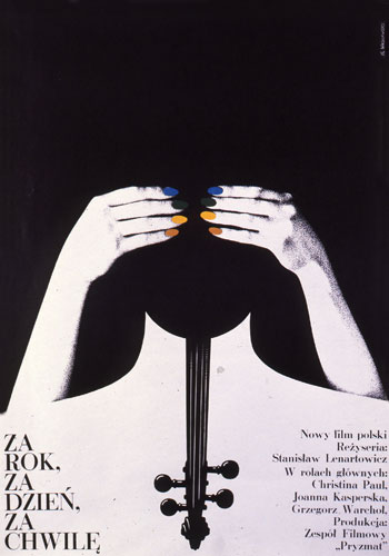 Za rok, za dzień, za chwilę, plakat filmowy, 1976