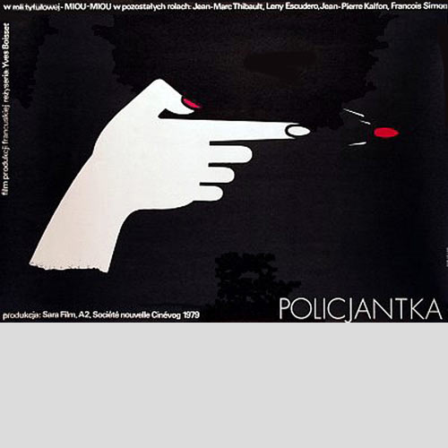 Policjantka, plakat filmowy, 1979