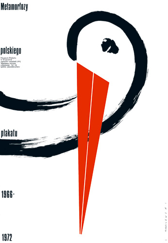 Metamorfozy polskiego Plakatu, plakat wystawowy, 1991
