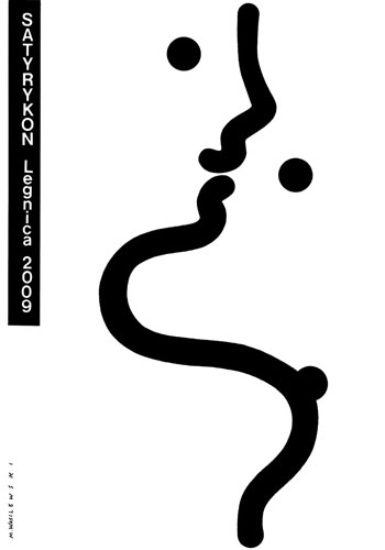 Satyrykon 2009, plakat wystawowy, 2009